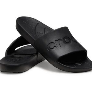 Crocs Adult Slide Sandals,
Black, W9/M7 new
